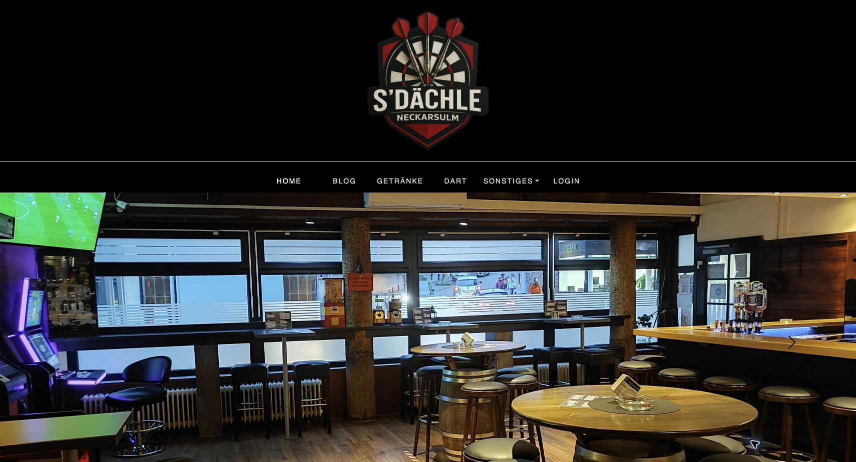 Aktuelle Website von Dächle Neckarsulm